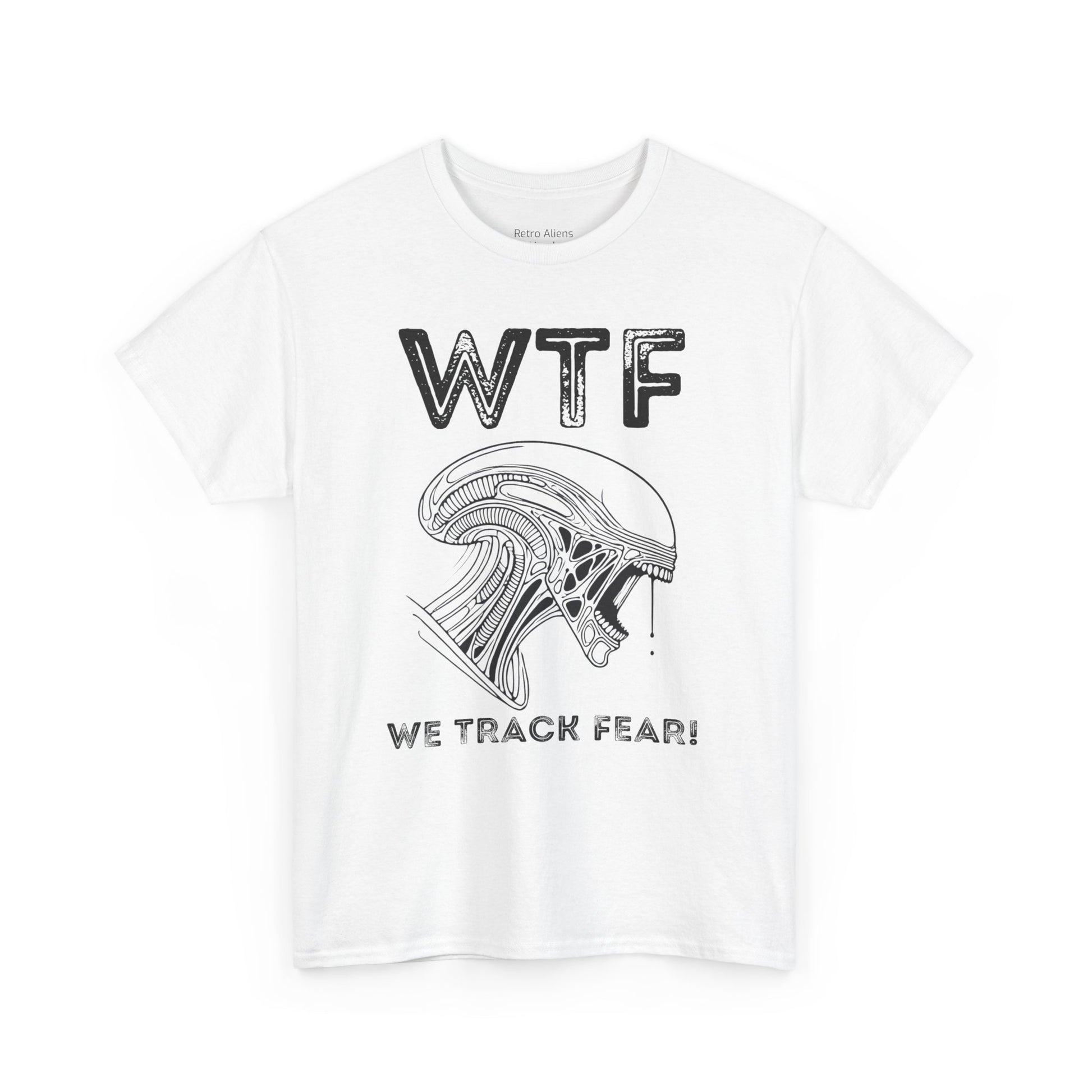 Xenomorph T-shirt WTF White