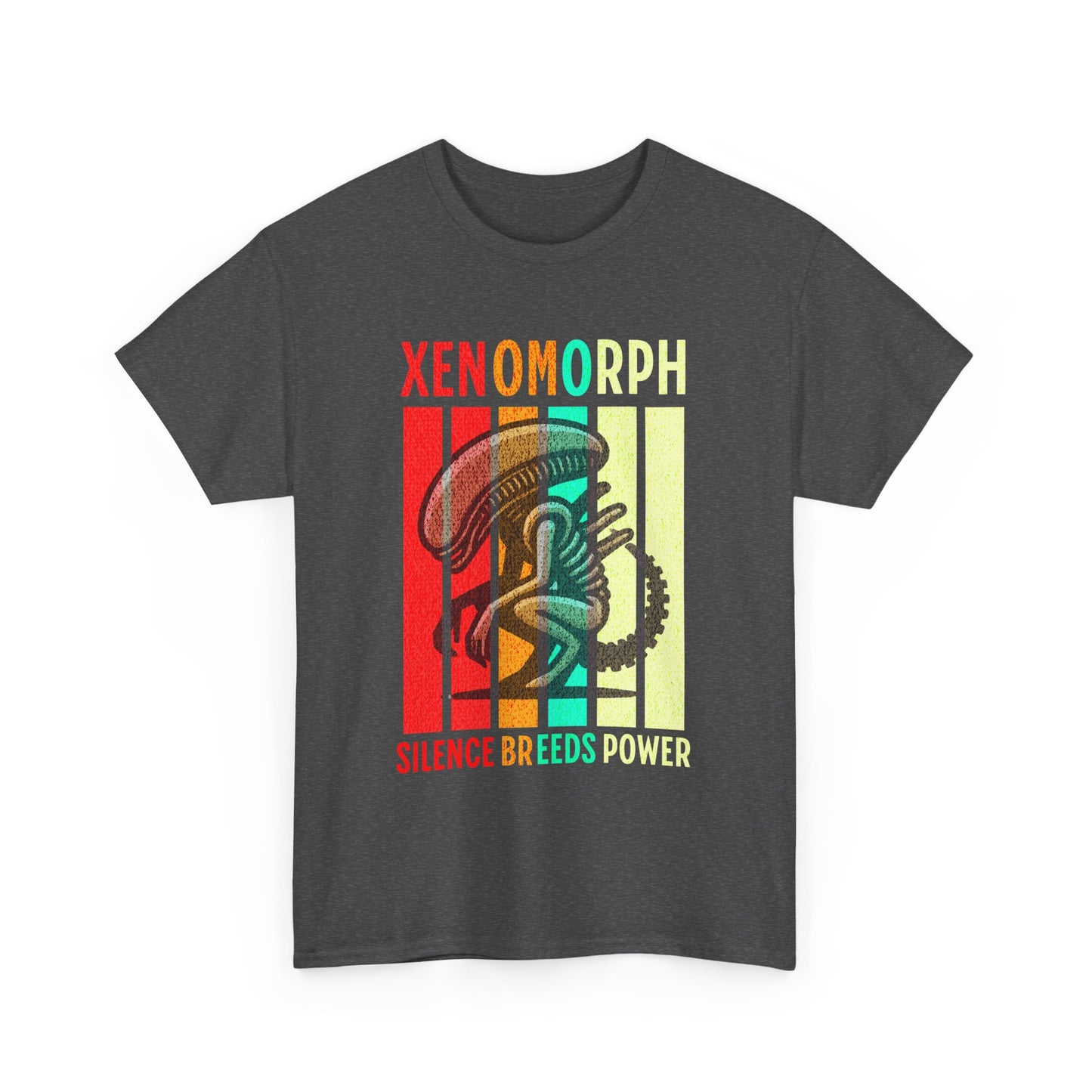 Xenomorph T-shirt Silence Dark Heather