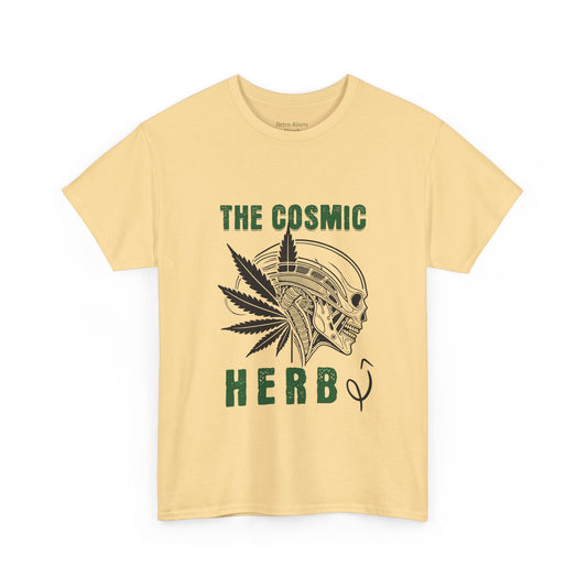 Xenomorph T-shirt Cosmic Herb Coral Silk