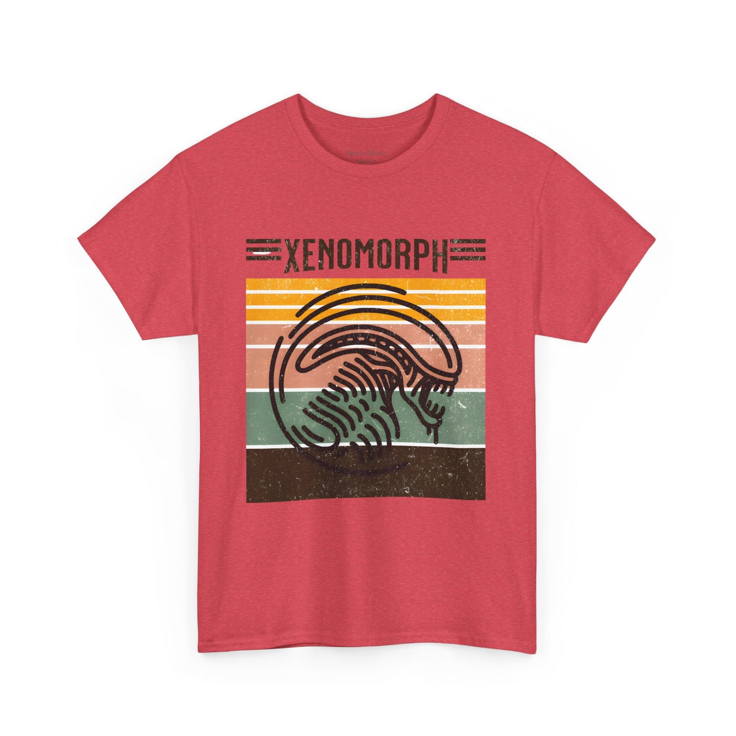 Retro Xenomorph T-shirt Red