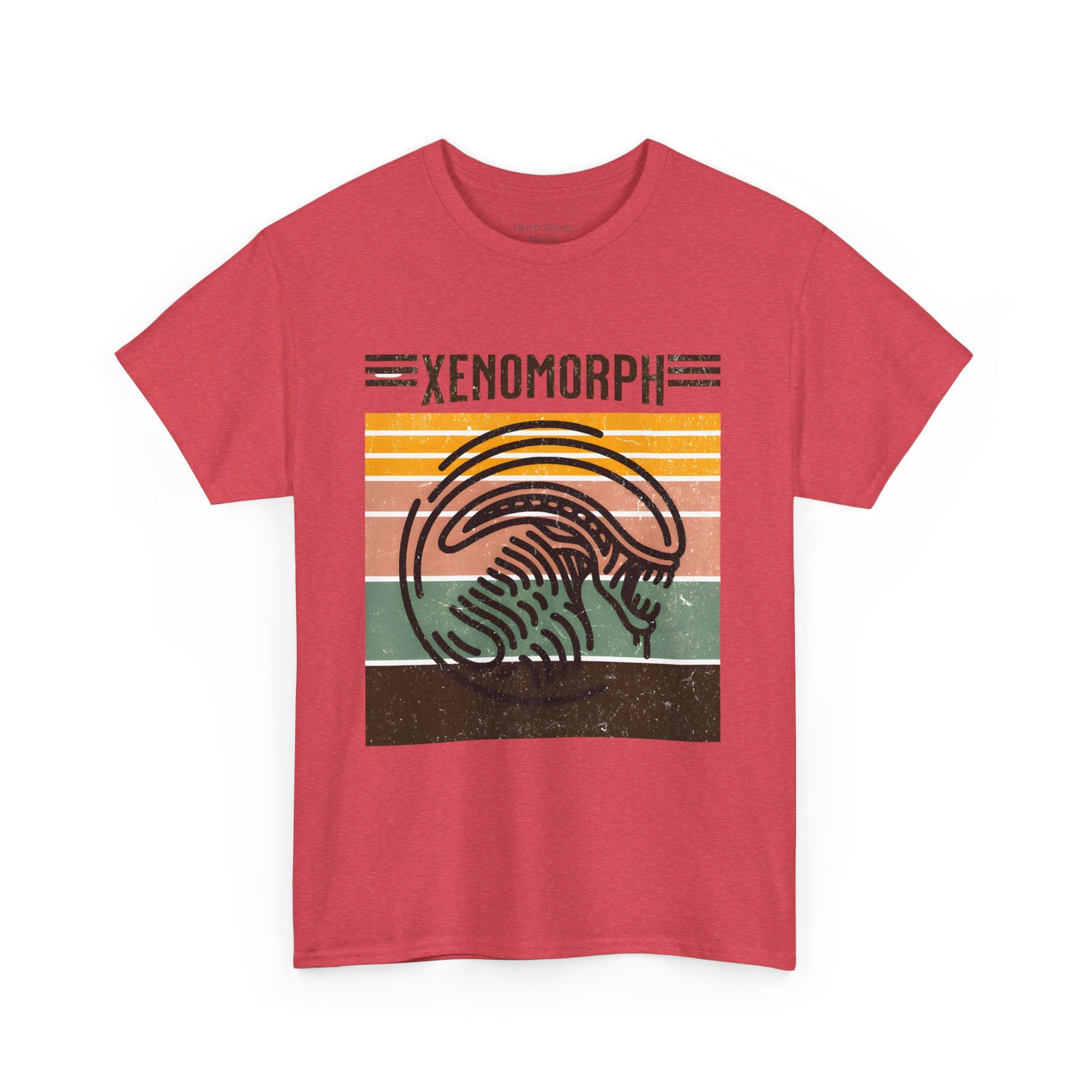 Retro Xenomorph T-shirt Red