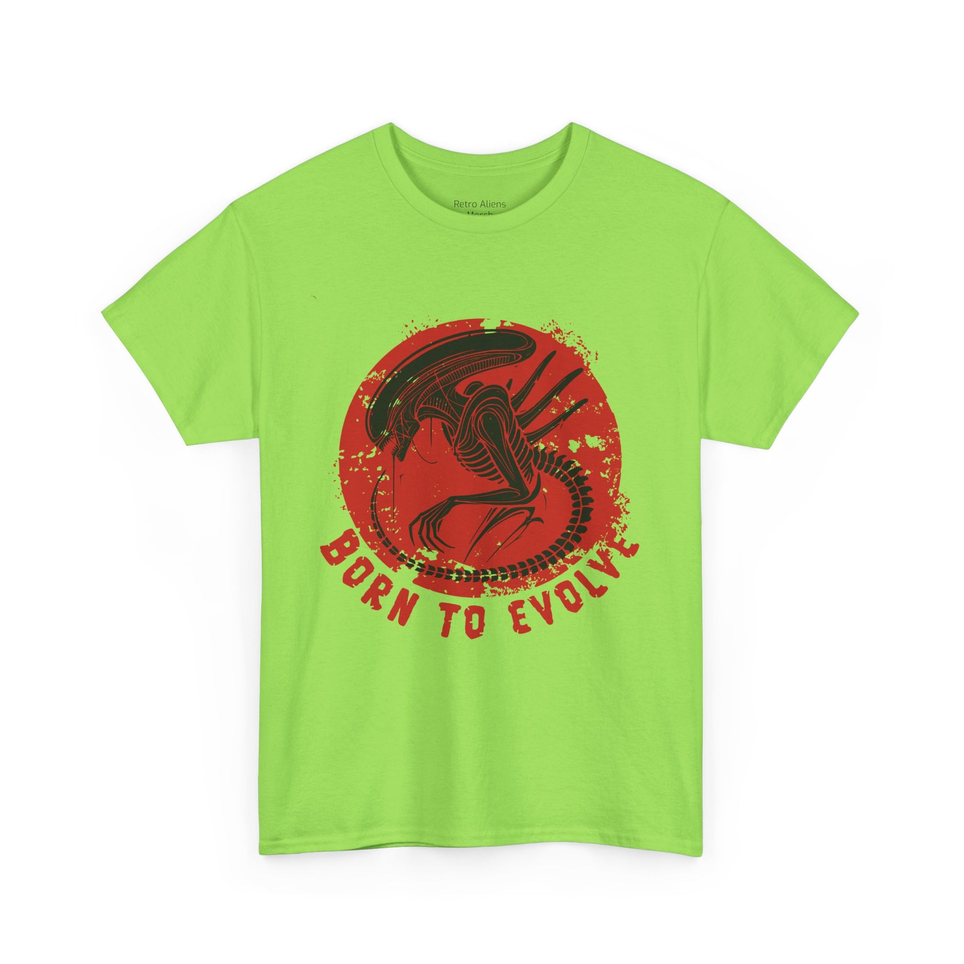 Xenomorph T-shirt Born to Evolve Neon Green