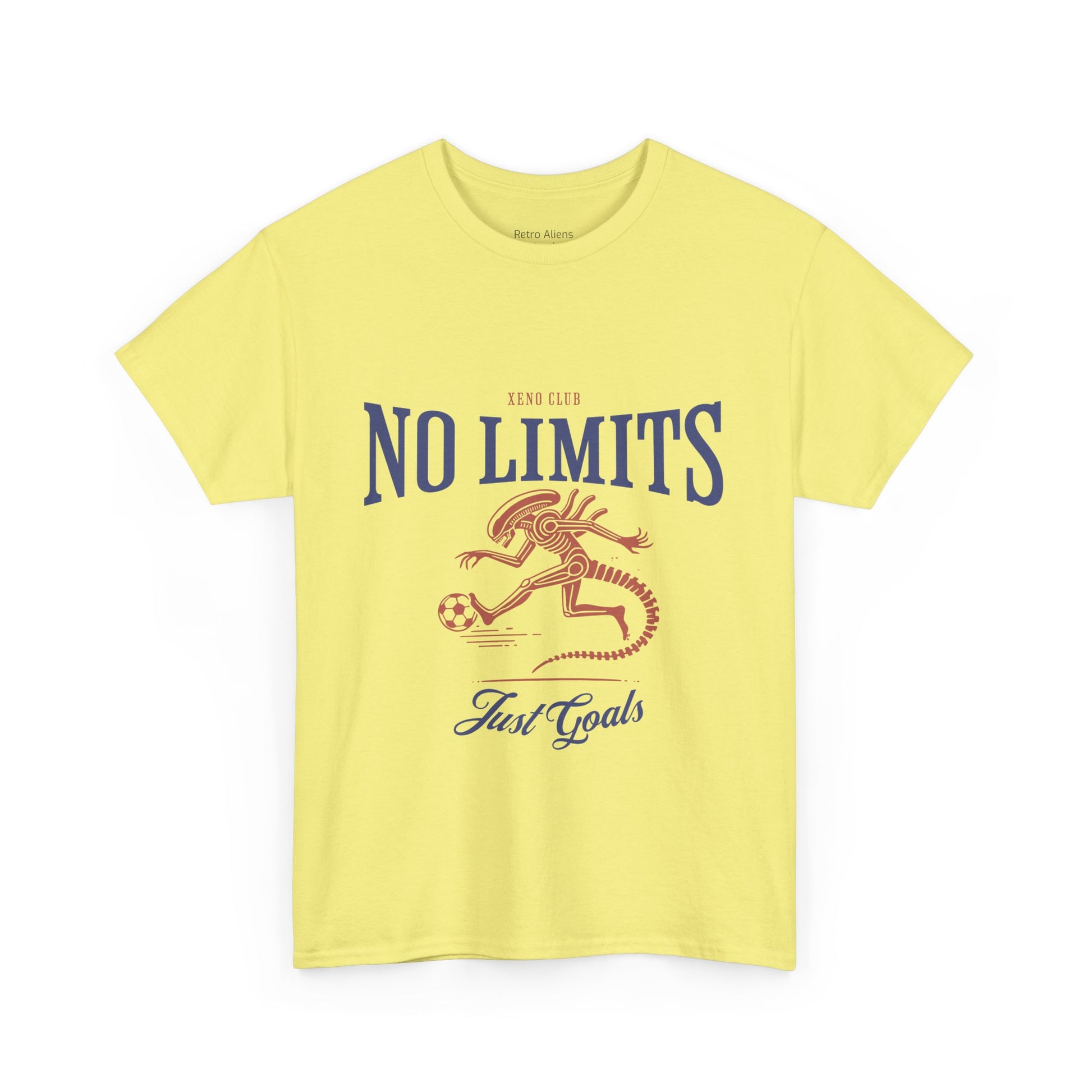 Xenomorph Tshirt No limits cornsilk