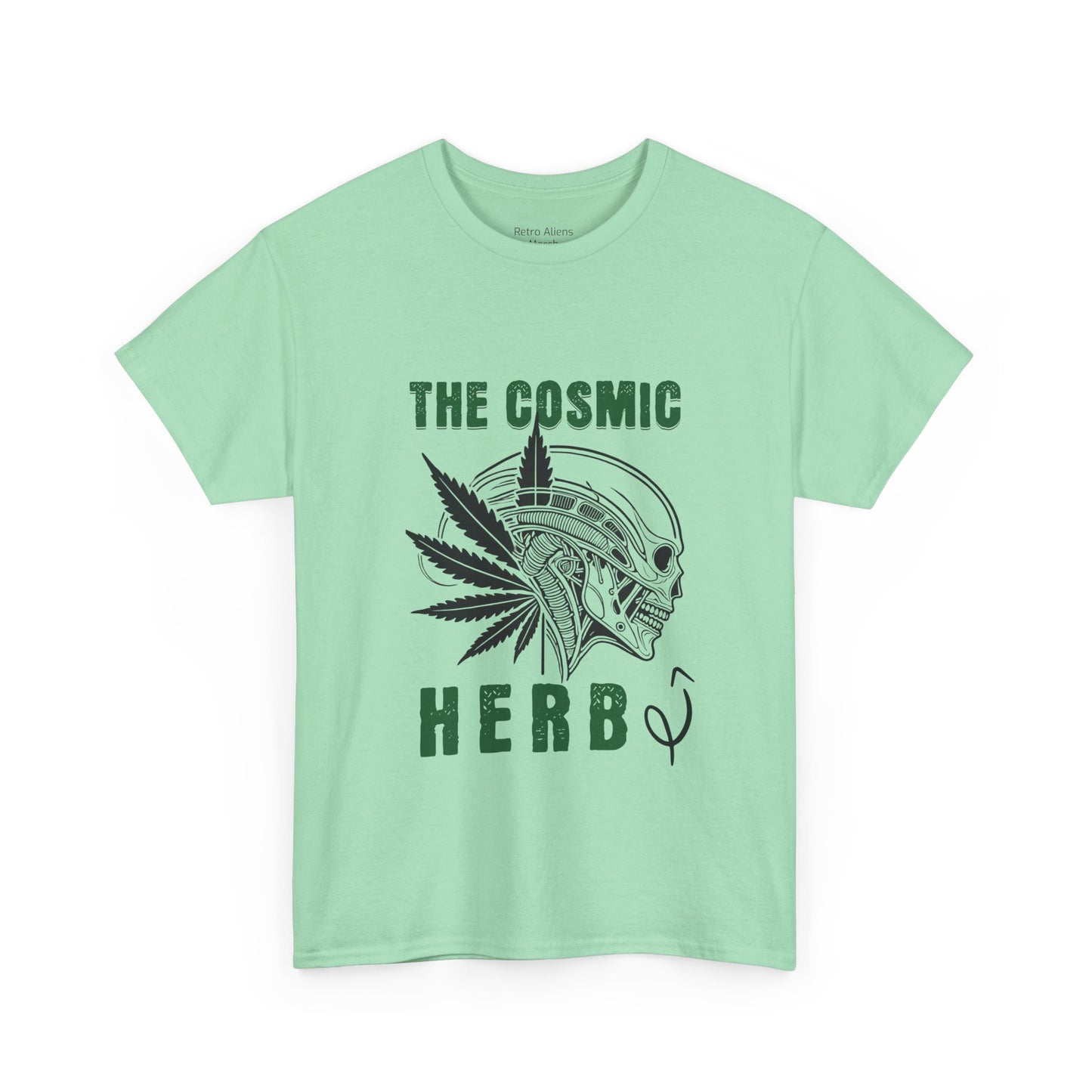 Xenomorph T-shirt Cosmic Herb Mint