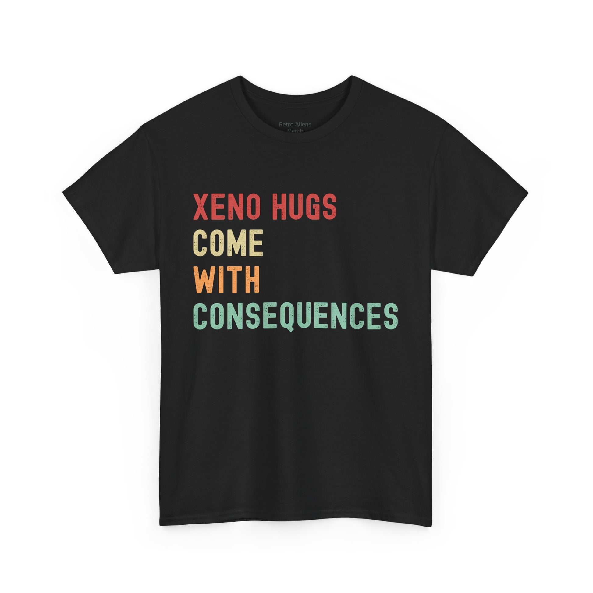 Xenomorph T shirt word black