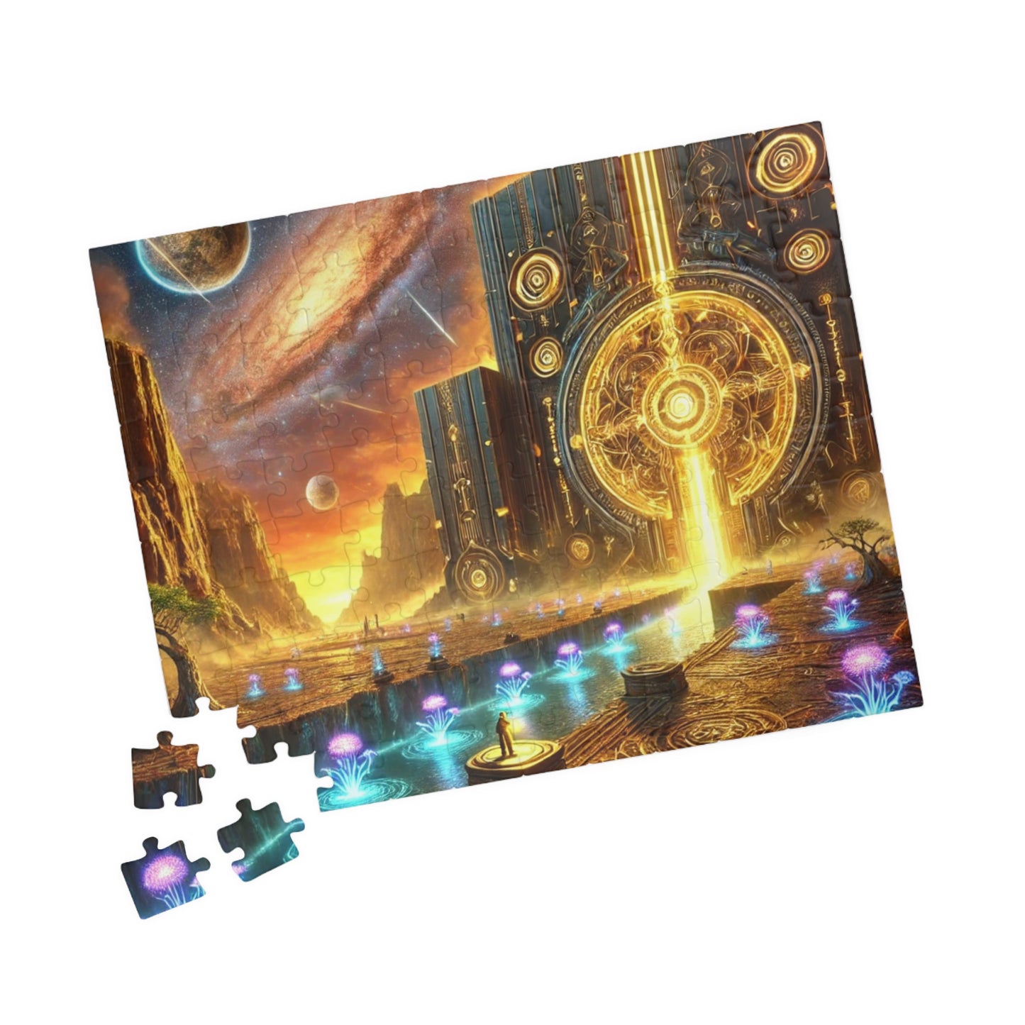 Mystical Cosmic Landscape Puzzle  - 110, 252, 520 pieces