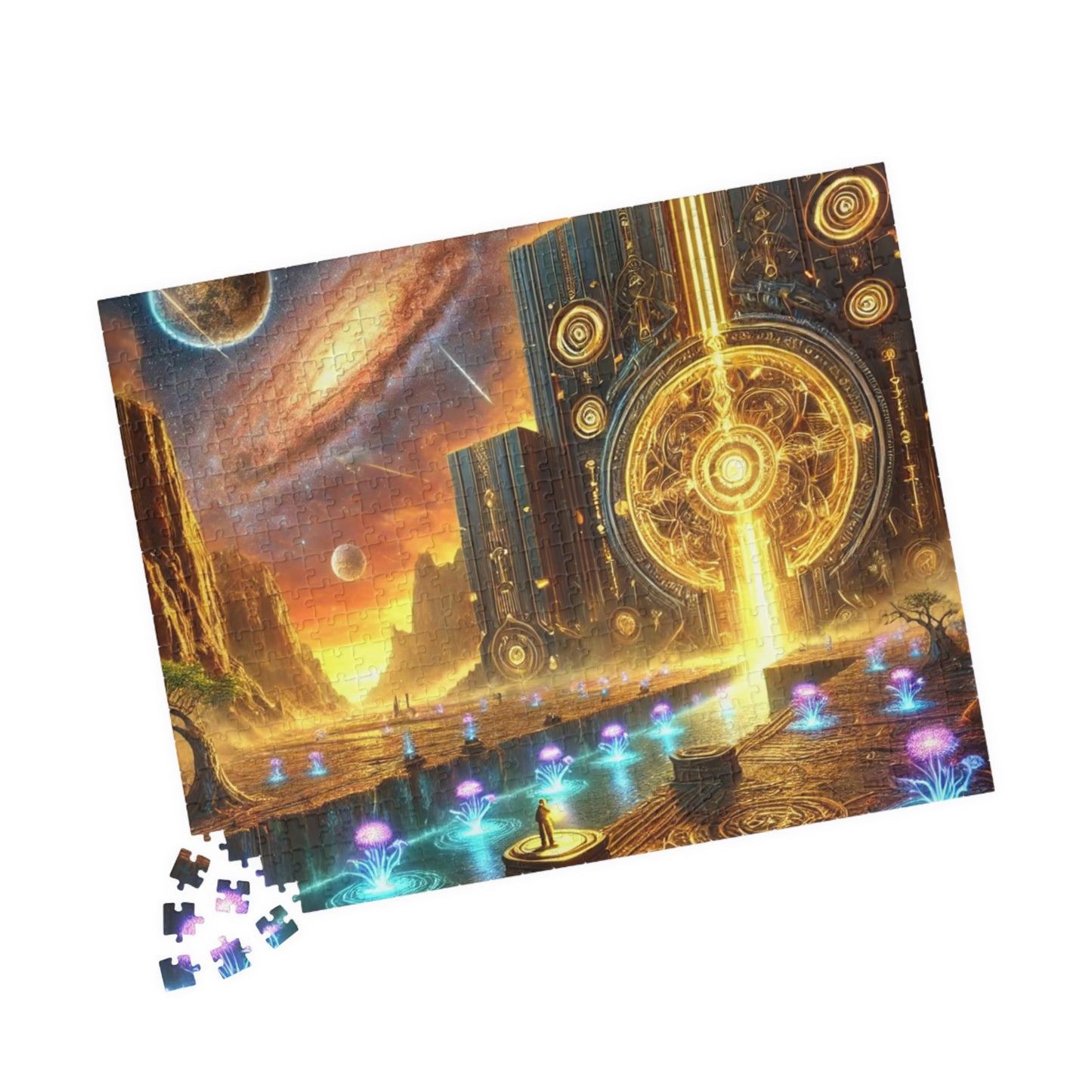 Mystical Cosmic Landscape Puzzle  - 110, 252, 520 pieces