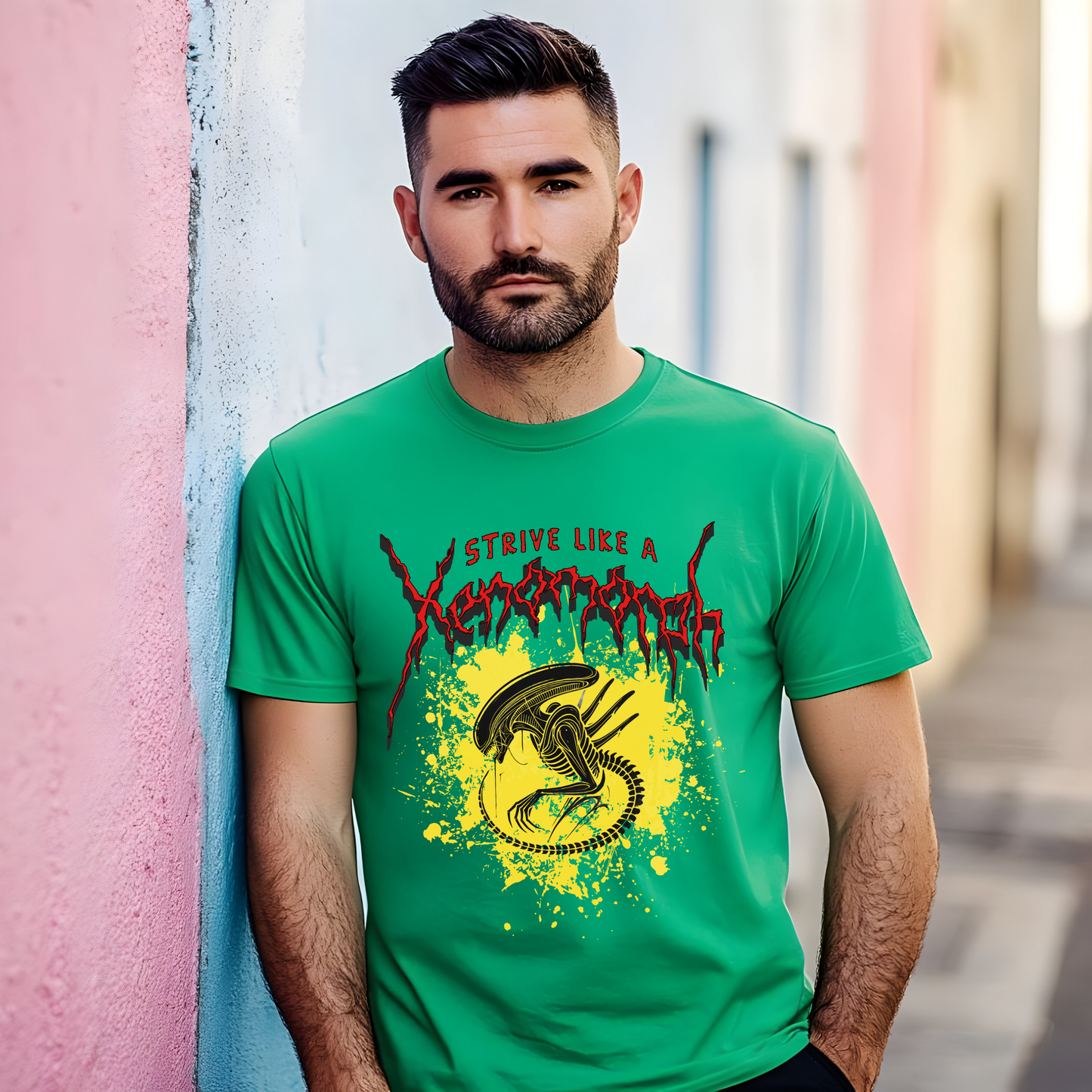 Xenomorph T-shirt Strive Model Male