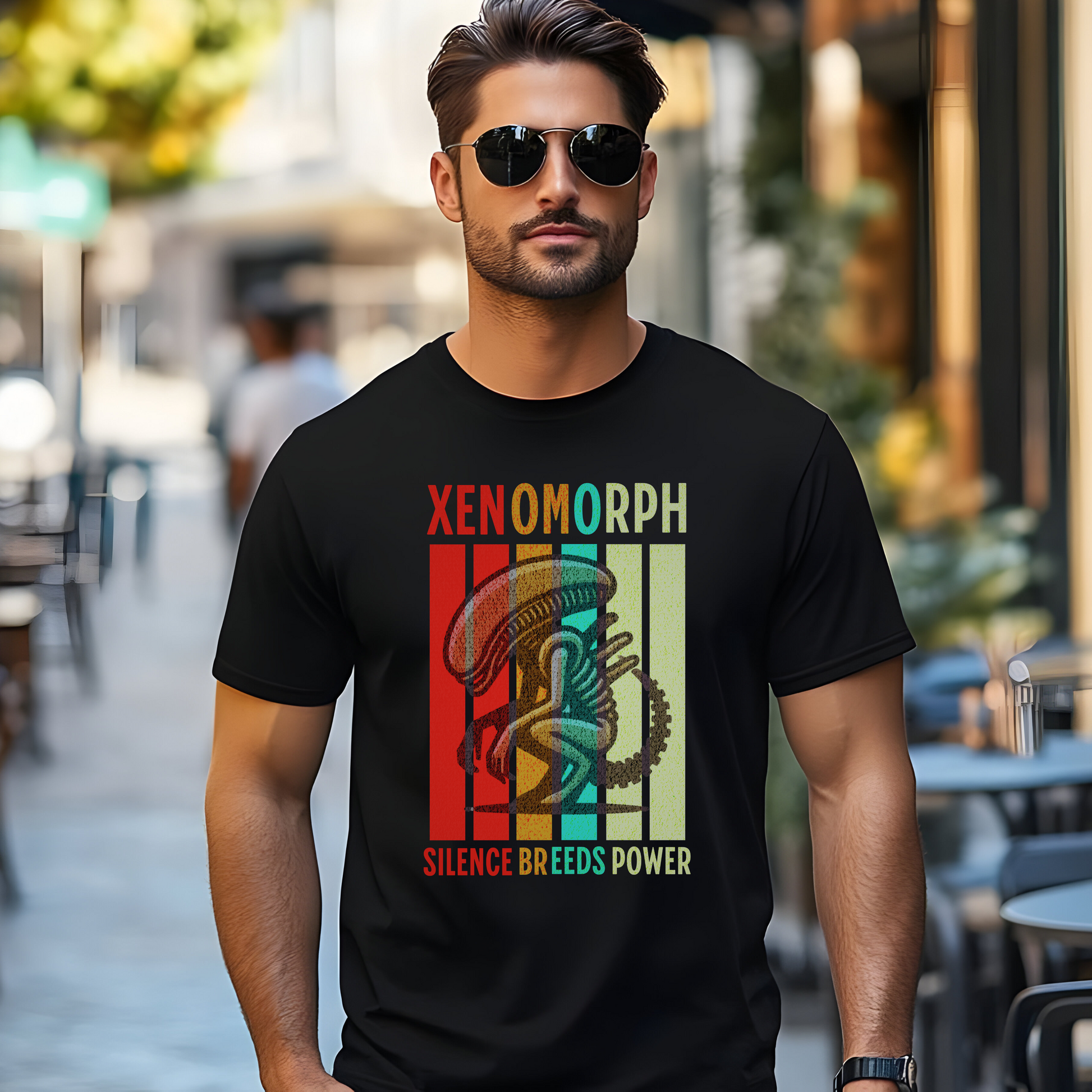 Xenomorph T-shirt Silence Model