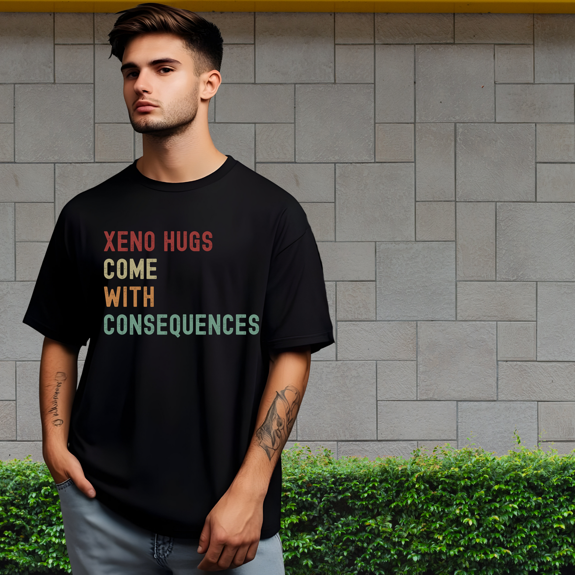 Xenomorph T shirt word model