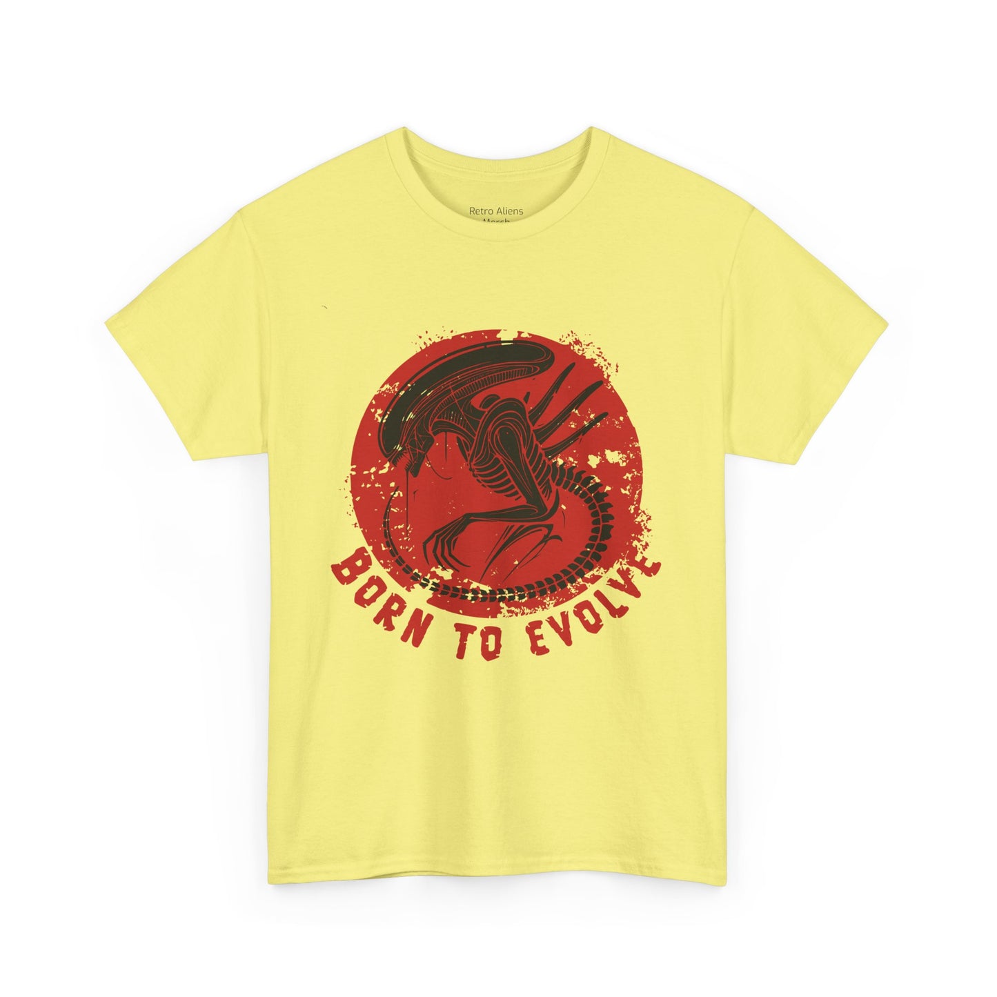 Xenomorph T-shirt Born to Evolve Cornsilk