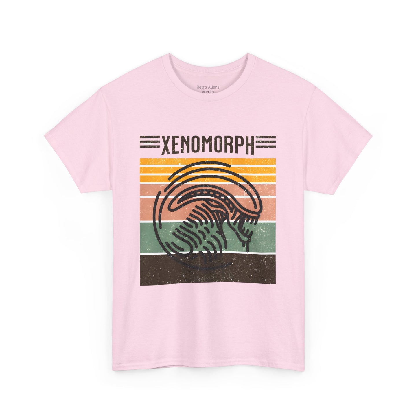 Retro Xenomorph T-shirt Pink