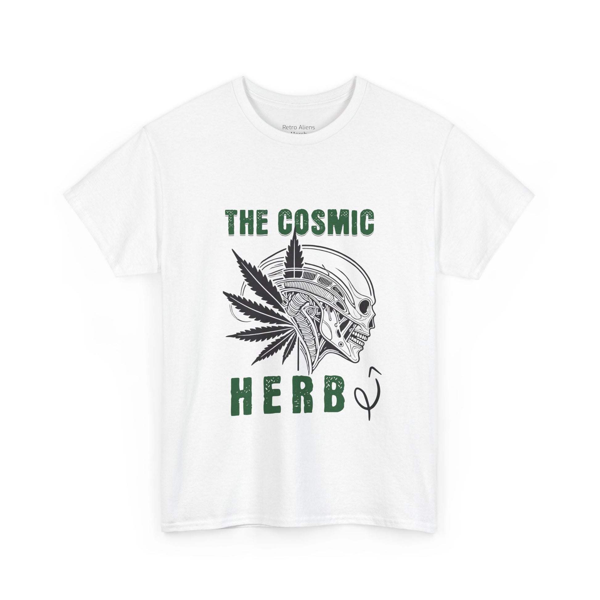 Xenomorph T-shirt Cosmic Herb White