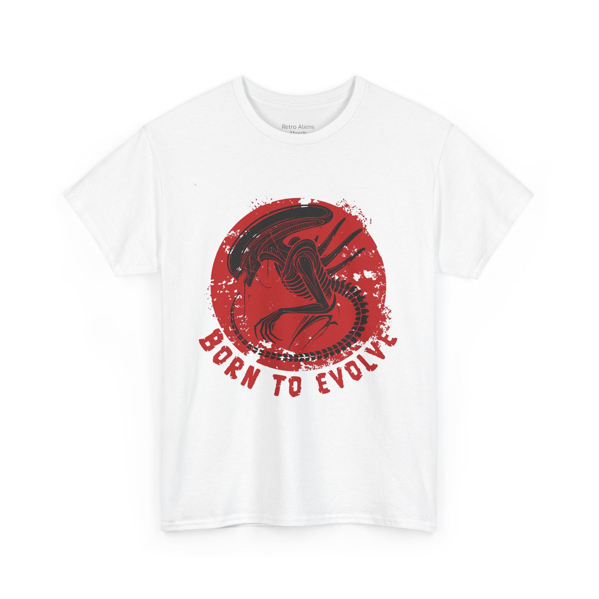 Xenomorph T-shirt Born to Evolve White